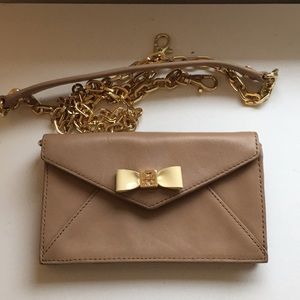 Tory Burch leather clutch/crossbody